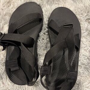 Chaco Men's Black Strappy Outdoor Sandals